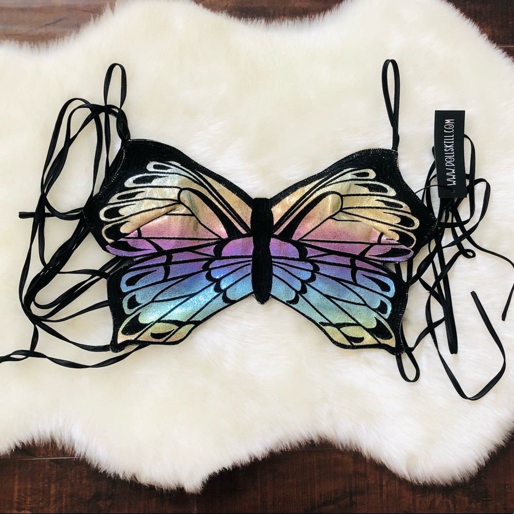 Butterfly Rave Top - Picture 2 of 6